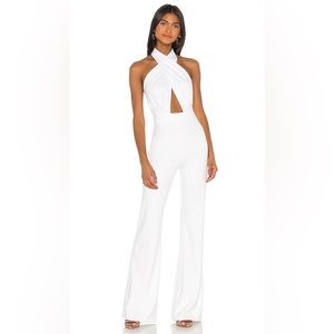 Amanda Uprichard X REVOLVE Zahara Jumpsuit in Optic White Size XS